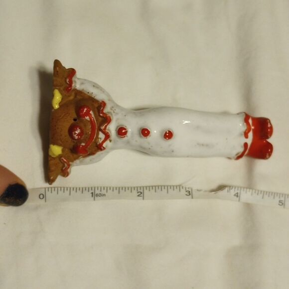Vintage Set of Six Napcoware Clay Clown Figurines - Picture 11 of 16